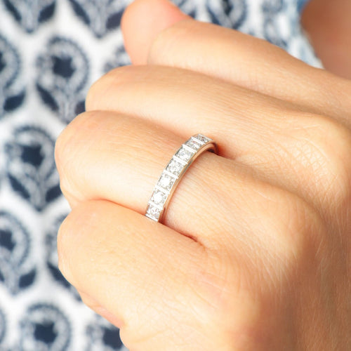 Bague 53 Alliance en diamants 58 Facettes