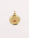 Pendentif AUGIS - Médaille amour ronde or jaune diamant rubis 58 Facettes J507