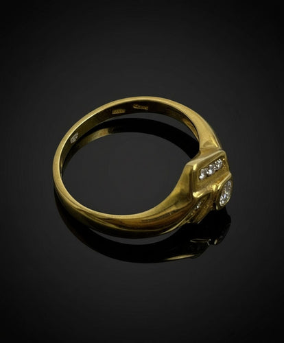 Bague Bague losange sertie de diamants 58 Facettes