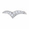 Broche Broche vintage Tiffany & Co Seagull en diamant, petite broche en platine signée 58 Facettes G13857