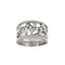 Bague Bague en or blanc sertie de diamants 58 Facettes 24534