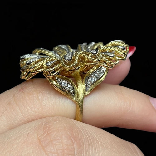 Bague Anello a Margherita, Nostra Creazione 58 Facettes