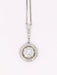 Collier Collier pendentif marguerite Belle Epoque or blanc diamants taille ancienne 58 Facettes J342