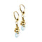 Boucles d'oreilles Boucles d'oreilles pendantes en or jaune avec topazes 58 Facettes 36558