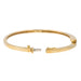 Bracelet Bracelet Jonc Or jaune Diamant 58 Facettes 2999632CN