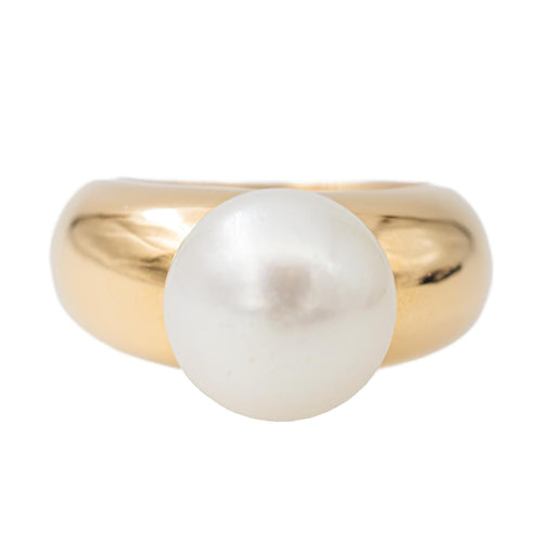 Bague 51 Bague Or jaune Perle 58 Facettes 2762729CN