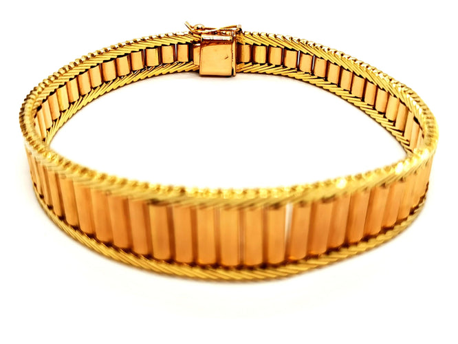 Bracelet Bracelet Manchette Or jaune 58 Facettes 1670516CN