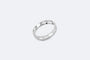 Bague 53 Bague en or blanc avec diamants 58 Facettes ANL722