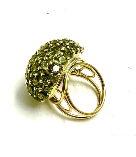 Bague Voluptuous peridot ring 58 Facettes