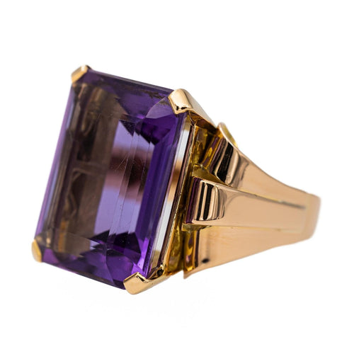 Bague 51 Bague Or rose Améthyste 58 Facettes 2912926CN