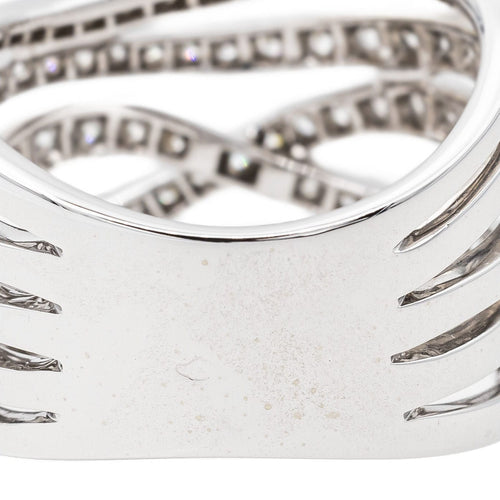 Bague 53 Bague Or blanc Diamant 58 Facettes 3230360CN