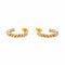 Boucles d'oreilles Boucles d'oreilles Demi créoles Or rose, Or jaune, Or blanc 58 Facettes 4153439CN