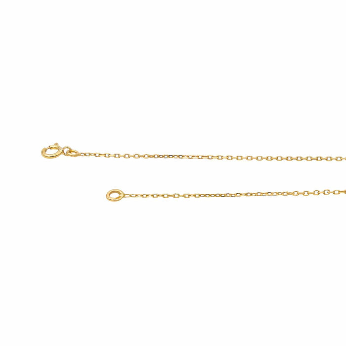 Yellow Gold Diamond Necklace