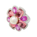 Bague 52 Bague Chanel, "San Marco", or blanc, perle, saphirs roses, tourmalines roses, diamants. 58 Facettes 34030