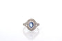 Bague 55 Bague art déco saphir et diamants 58 Facettes 27175