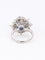 Bague 51.5 Bague marguerite diamants cabochon de saphir étoilé Ceylan 58 Facettes 1131.1