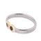 Bracelet Bracelet en or et acier de la maison Bvlgari 58 Facettes