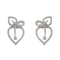 Boucles d'oreilles Boucles d'oreilles Feuille Or blanc Diamant 58 Facettes 3367695CN
