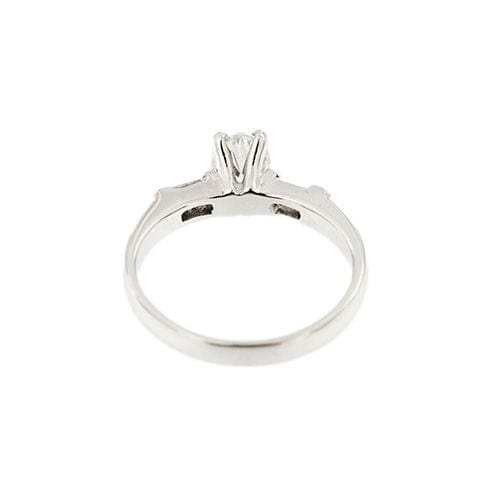 Bague 54 Bague solitaire avec diamants de 0,85 ct 58 Facettes 31355