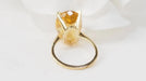 Bague 52.5 Bague vintage or jaune et citrine 58 Facettes 32983