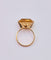 Bague 55 Bague de cocktail en or ornée d'une citrine 58 Facettes