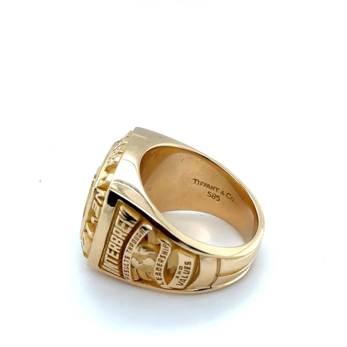 Bague 69 TIFFANY & CO - Bague collection « Interbrew » or jaune 58 Facettes 1.0000292/1