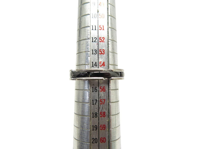 Bague 55 bague CHANEL ultra pm j3092 t55 en or blanc 18k ceramique noire 58 Facettes 271539