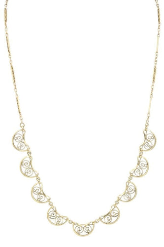 DRAPERIE FILIGRANE ART-NOUVEAU 58 Facettes 095301