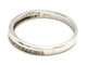 54 Bague Demi alliance Or blanc Diamant 58 Facettes 1650248CN
