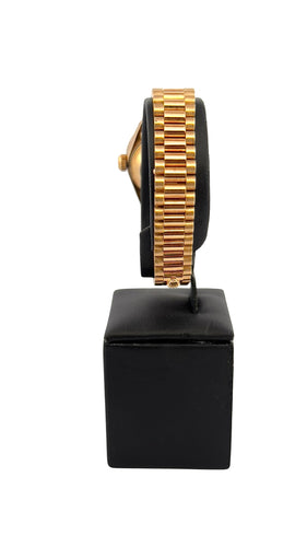 Montre Rolex Lady Oyster perpetual date juste en or et diamants 58 Facettes