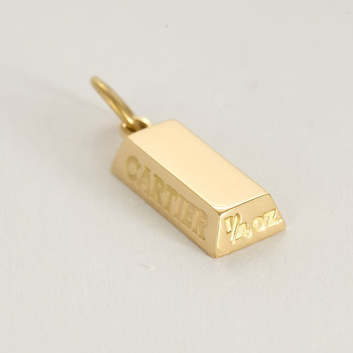 Pendentif Cartier - Pendentif lingot en or jaune 58 Facettes DADB-13