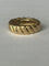 Bague 44.5 Bague Bandeau Or Jaune Tressé 58 Facettes LOT 6103