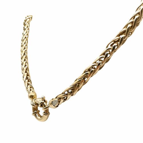 Collier Collier palmier en or jaune 58 Facettes