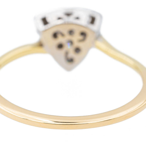 Bague 62 Bague Or jaune, Or blanc Diamant 58 Facettes 3221914CN