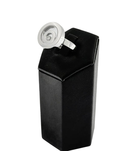 Bague 57 CHOPARD - Bague avec diamants Happy Spirit Or blanc 58 Facettes