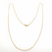 Collier Collier en or 18 carats 58 Facettes