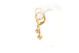 Boucles d'oreilles Boucles d'oreilles Années 70 en or jaune serties de rubis et de diamants 58 Facettes B590