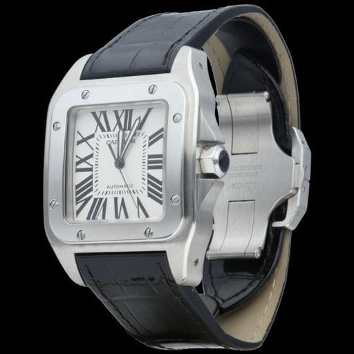 Montre Cartier Montre Santos 100 Xl 58 Facettes MT44382