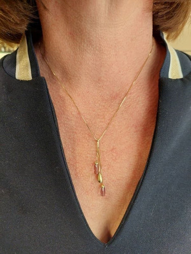 Collier COLLIER GOUTTES AMÉTHYSTES 58 Facettes 083101