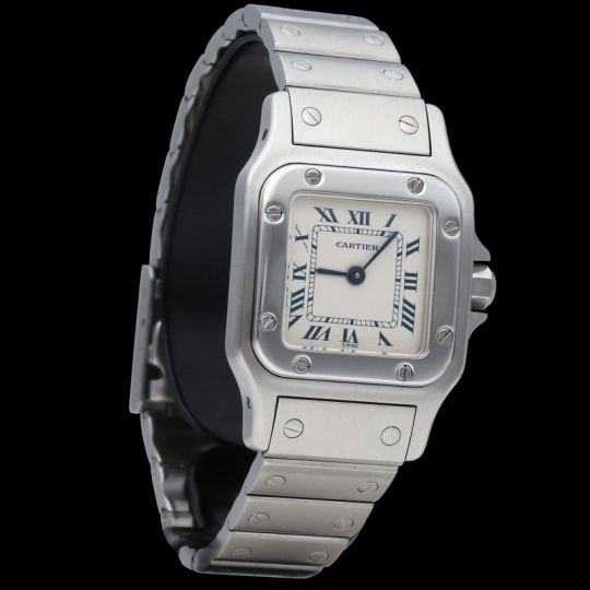 Cartier Orologio curvo Santos