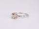 Bague Bague en or blanc avec morganite 58 Facettes 2197