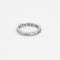 Bague 49 Bague en Or blanc 18k 58 Facettes SAI0581