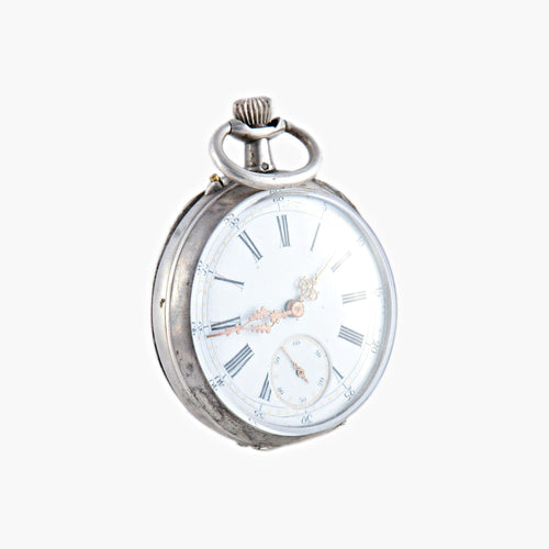 Broche Châtelaine et montre de gousset 58 Facettes 458-461