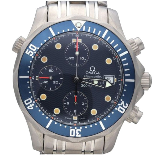 Montre Montre Omega Seamaster Diver 300M Chronographe Titane 58 Facettes MT40525