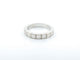 Bague 51 bague CARTIER lanieres b4058751 taille 51 or blanc 18k diamant 0.05ct 58 Facettes 249804