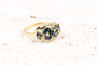 Bague 54 Bague or jaune, saphirs 1,12 ct 58 Facettes BGSACC1137-107