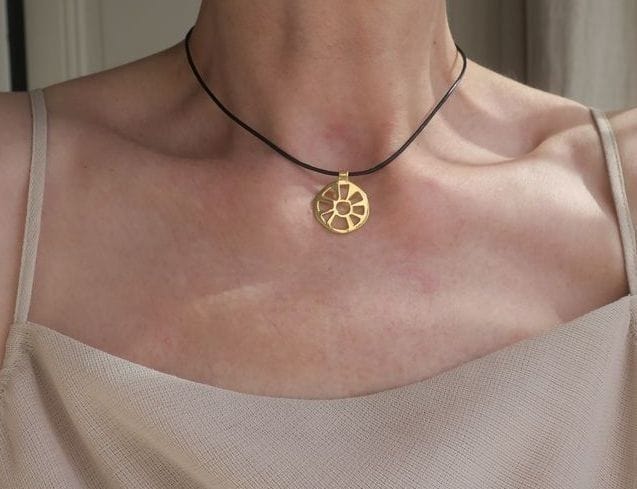 Pendentif ZOLOTAS - Pendentif Roue 2008 Porte-Bonheur 58 Facettes