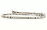 Bracelet Bracelet rivière de diamants , or blanc 18 carats 58 Facettes