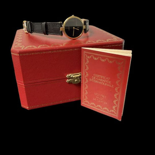 Montre Cartier Montre Must De Cartier Vermeil 58 Facettes MT44875