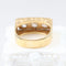 Anillo vintage oro amarillo, platino, diamantes talla antigua 58 Facettes 2335
